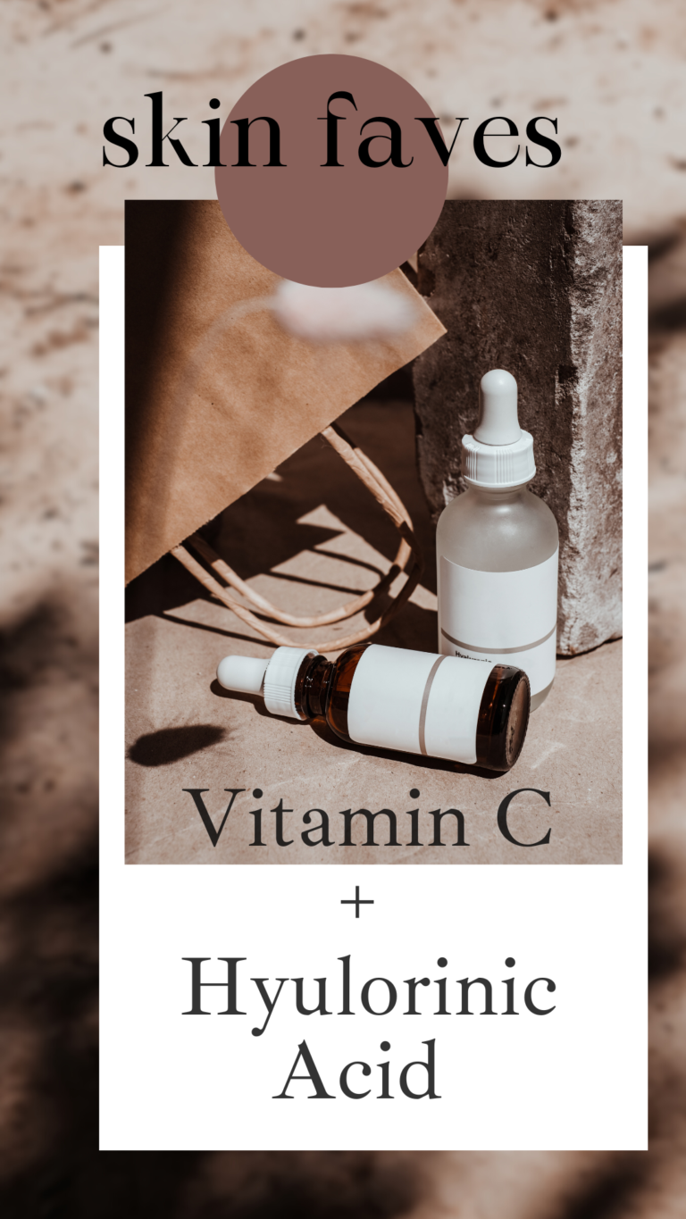 How to use Vitamin C + Hyaluronic Acid in Your Skincare Routine